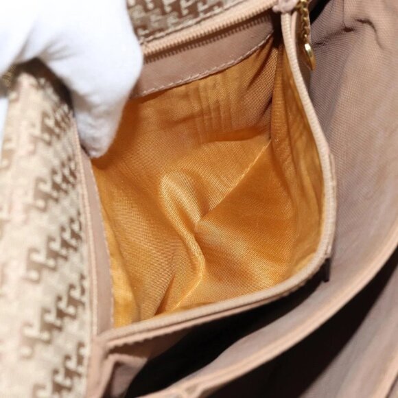 GUCCI Shoulder Bag Canvas Beige Gold 001 113 0712 Auth BA6105 - Picture 12 of 15